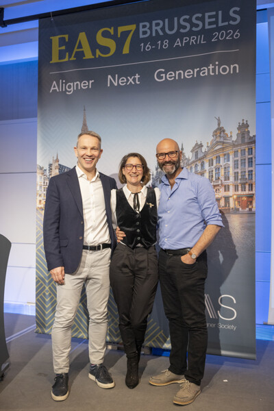 Jerko Bozikovic, Sophie Acker, and Jamie Morley following their sessions on growth mindset, peak performance, and feedback culture.