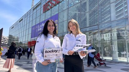 The today show daily newspapers aims to inform attendees of the event about the latest news in periodontology and implant dentistry. (Image: Dental Tribune International)