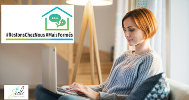 Série de conférences en ligne # RestonsChezNous # mais Formés