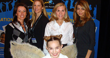 Bright smiles all around