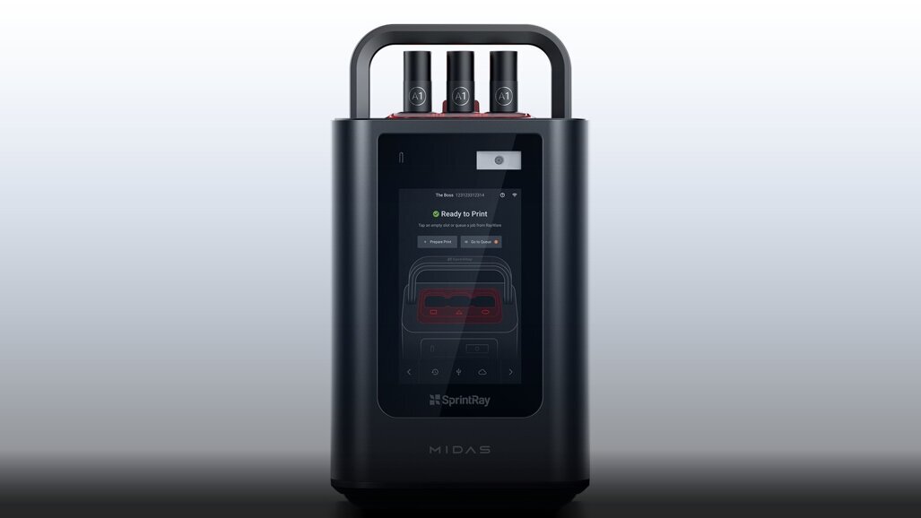 Midas: The 3D printer that transforms the analogue dentist into a digital workflow protagonist