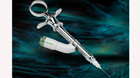 Reducing intraoral injection pain levels