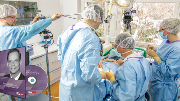 Videodreh bei Prof. Palm in Konstanz