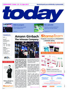 today Pragodent Praha 2013 today Pragodent Praha 2013