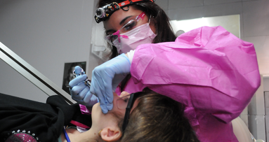 Una odontóloga que supera todos los retos