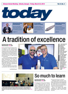 today Hinman Dental Meeting Atlanta March 23, 2018 today Hinman Dental Meeting Atlanta March 23, 2018