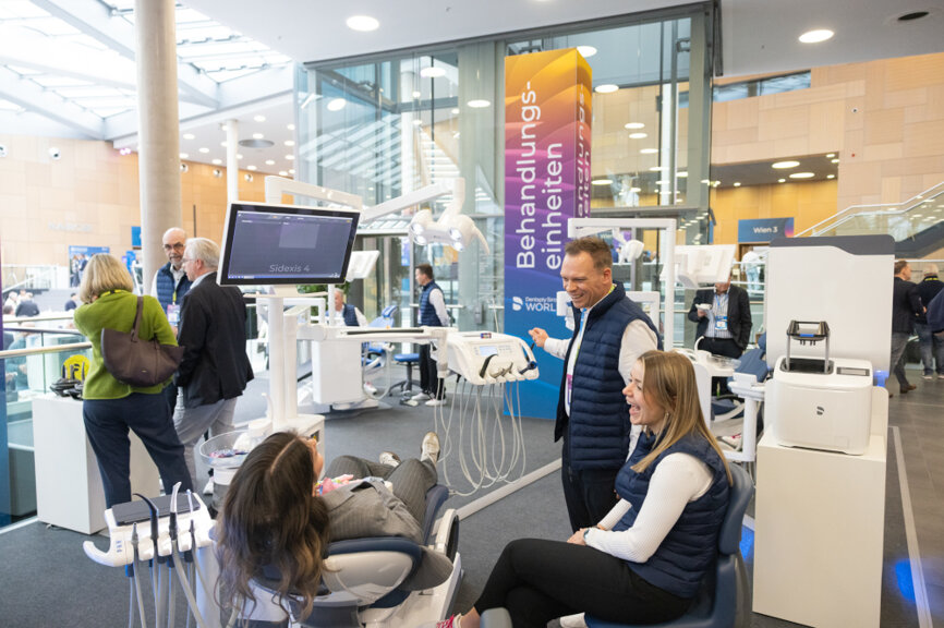 Digital dentistry solutions on show.