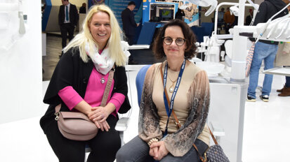 Dental professionals from the clinic of Dr David Gries in Dingelstädt in Germany.