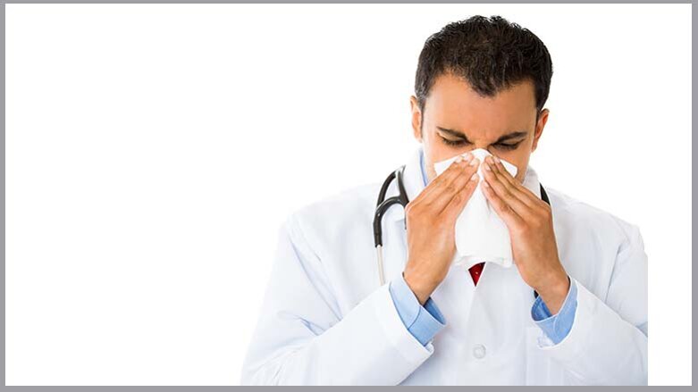 Stay at home when feeling ill, researchers of a new study suggest