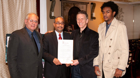 State senator presents proclamation to Fialkoff Dental Study Club