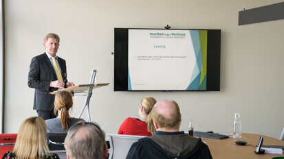 Diplomkaufmann Dirk Herschbach sprach zum Thema