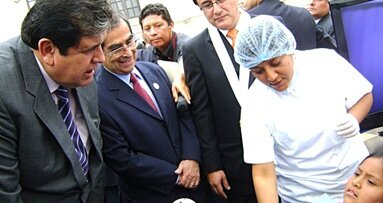 El presidente Alan García lanza la campaña 