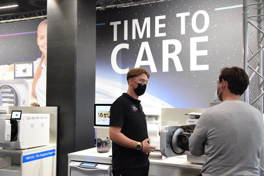 Instrument reprocessing as innovative system solutions from MELAG. (Image: Dental Tribune International) 