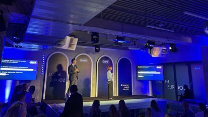 Dr Daniel P. Grotze et la dentiste Christin Steffen ont parlé du rôle crucial des soins bucco-dentaires pour la santé globale. (Image : Dental Tribune International)