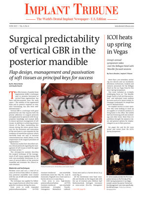 Implant Tribune U.S. No. 6, 2013