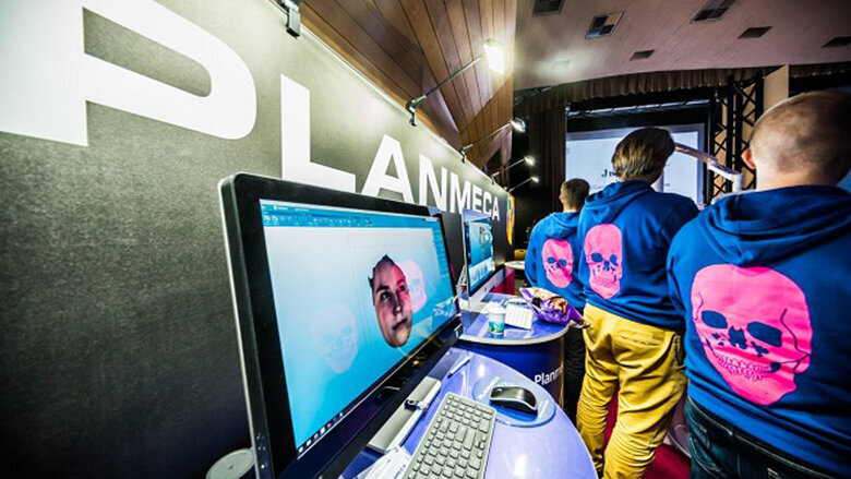 Planmeca’s Junction booth.