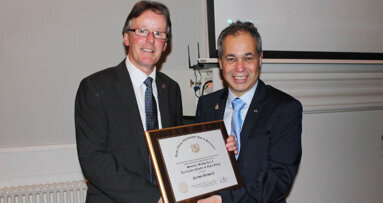 Managing director at Henry Schein UK becomes honorary member of international dental association