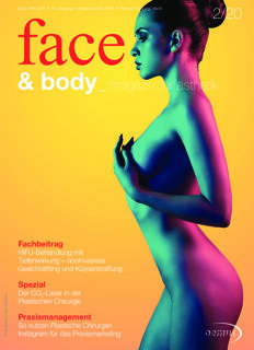 face & body Germany No. 2, 2020 face & body Germany No. 2, 2020