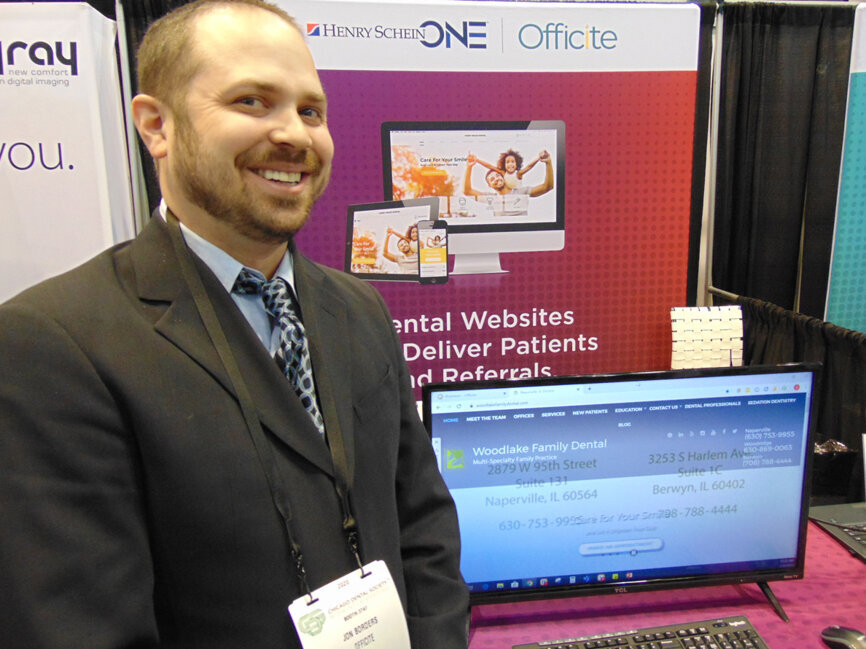 Jon Borders of Henry Schein ONE and Officite.