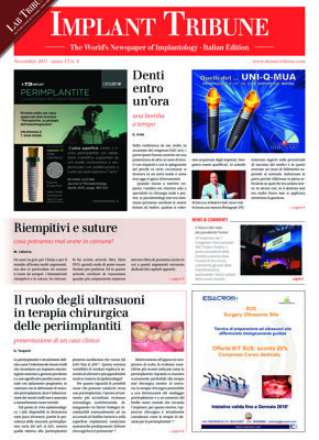 Implant Tribune Italy No. 4, 2017 Implant Tribune Italy No. 4, 2017
