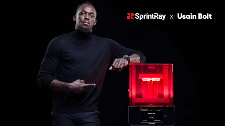 SprintRay announces multiyear partnership with Usain Bolt