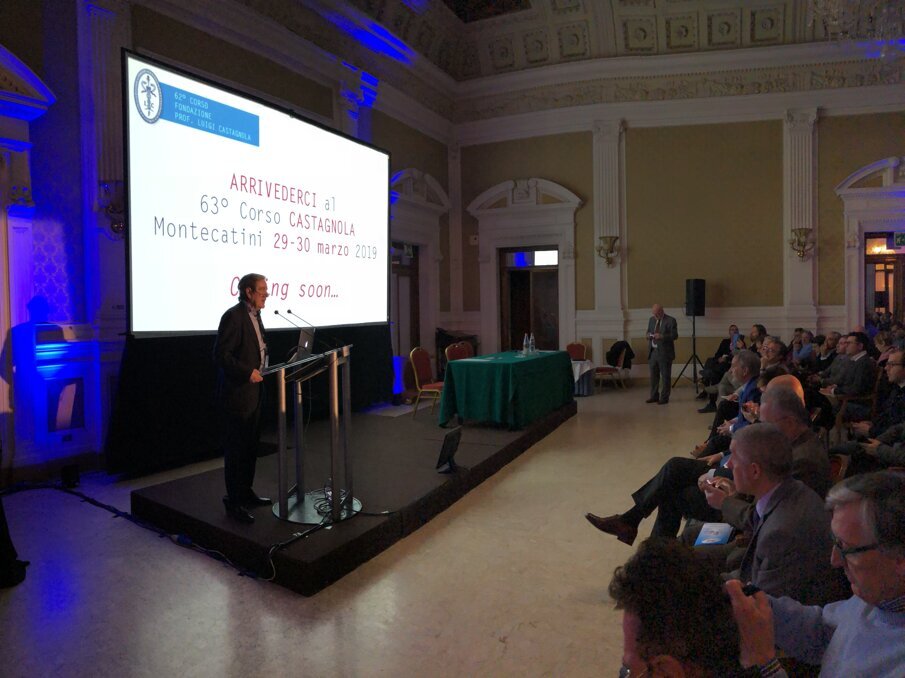 Il Dott. Perrini annuncia la 63esima edizione del Corso Fondazione L. Castagnola