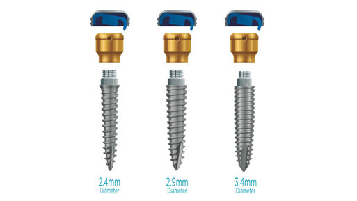3.4 mm Standard Ridge LOCATOR Implant System
