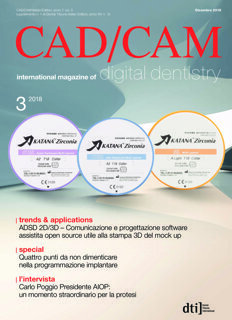 CAD/CAM Italy No. 3, 2018 CAD/CAM Italy No. 3, 2018