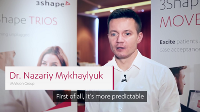 Digital dentistry means you work faster  - interview with Dr. Nazariy Mykhaylyuk