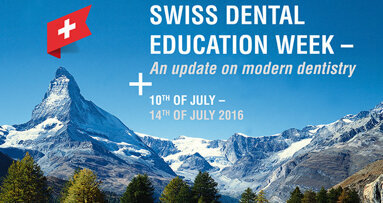 Mixing work with pleasure - the SWISS DENTAL EDUCATION WEEK makes it possible