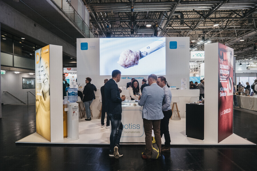 Firma Botiss zaprezentowała innowacje w zakresie biomateriałów. (Zdjęcie: Dental Tribune International)