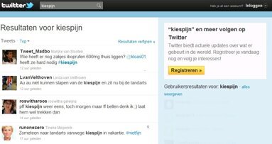 Mondzorg op Twitter: wel praten, niet luisteren