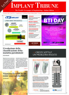 Implant Tribune Italy No.4, 2020