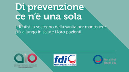 Aio alla Camera dei Deputati per il World Oral Health Day