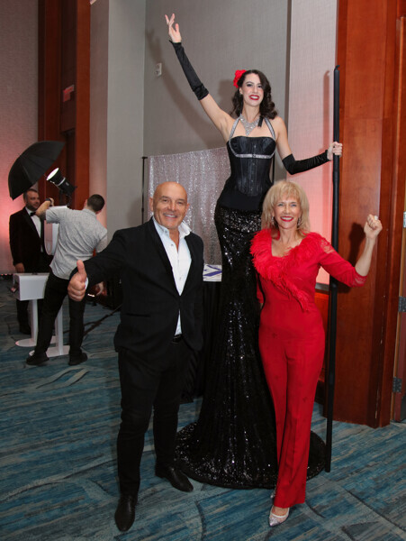 A sophisticated gala event offered guests the chance to enjoy fine dining, cocktails, dancing and networking in a stylish setting.