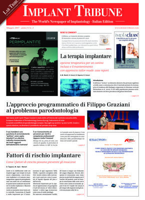 Implant Tribune Italy No. 2, 2017 Implant Tribune Italy No. 2, 2017