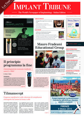 Implant Tribune Italy No. 2, 2015
