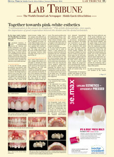 Lab Tribune Middle East & Africa No. 1, 2016