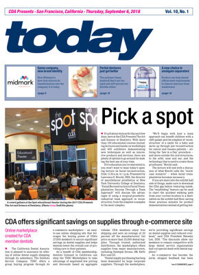 today CDA San Francisco September 6, 2018 today CDA San Francisco September 6, 2018