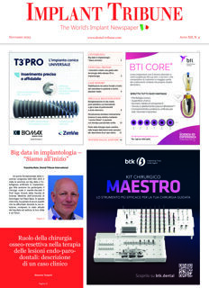 Implant Tribune Italy No. 4, 2023