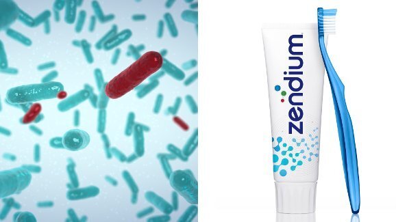 Estudo descobre que a pasta de dente Zendium promove o equilíbrio saudável das bactérias da boca