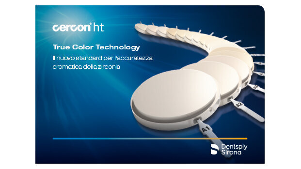 Cercon ht True Color Technology. Il nuovo standard per l'accuratezza cromatica della zirconia