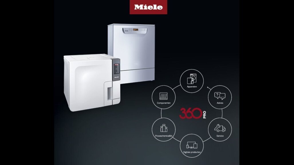 Miele Professional 360PRO systeem voor uw tandheelkundige praktijk