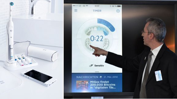 Escova de dentes Oral-B Bluetooth está à venda