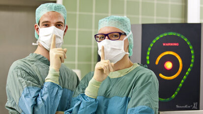 „Geräusch-Warner“ gegen Lärm im OP