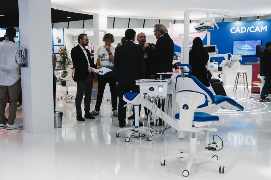Planmeca booth. 