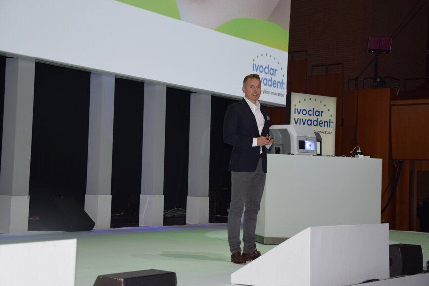 Diego Gabathuler, Head of Sales for EMEA at Ivoclar Vivadent.