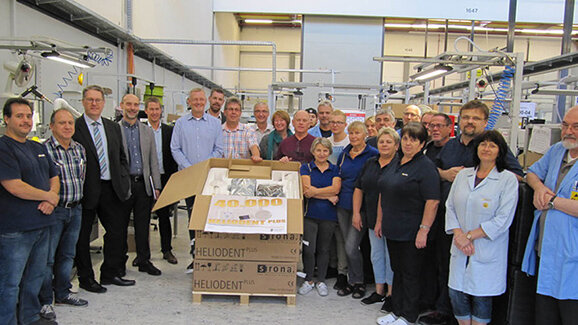 Рентгеновият апарат Heliodent Plus отбеляза 40 000 продадени бройки