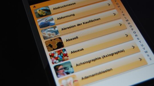 Erste kostenfreie Zahnlexikon-App