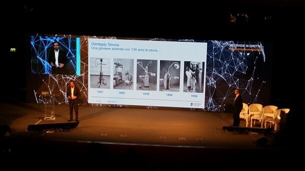 Scene dal matrimonio Dentsply Sirona all’Innovation Summit di Verona